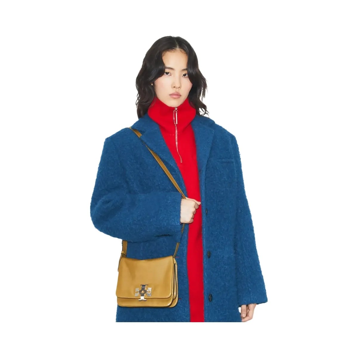 Tory Burch Charlie Shoulder Bag WREN BROWN - HypeFly India View 6