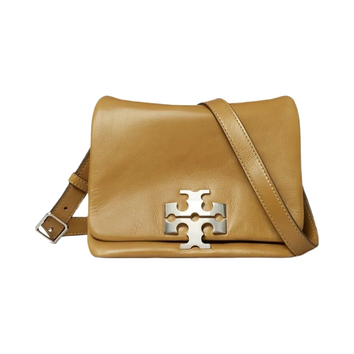 Tory Burch Charlie Shoulder Bag WREN BROWN - HypeFly India View 1