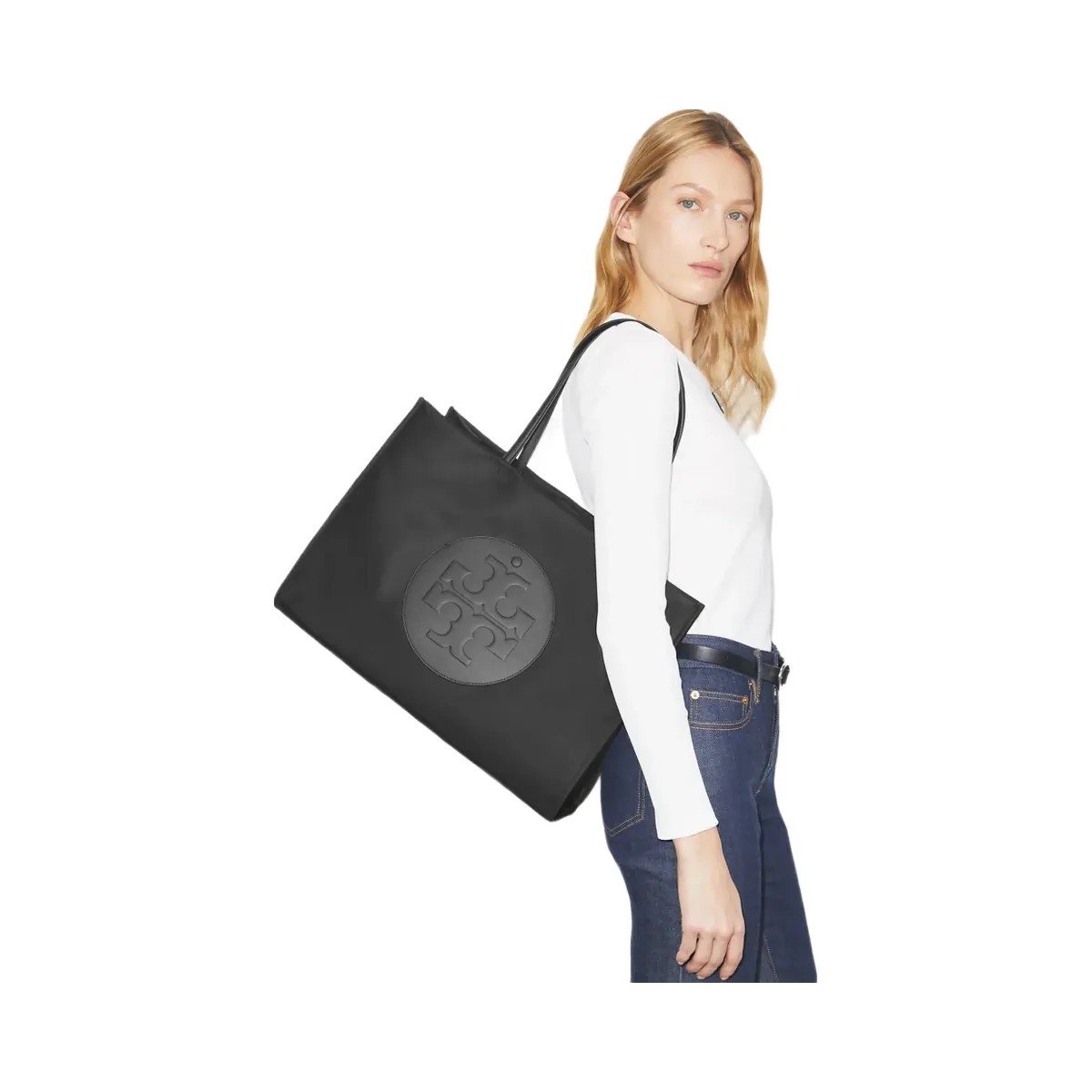 Tory Burch Ella Tote Black - HypeFly India View 2