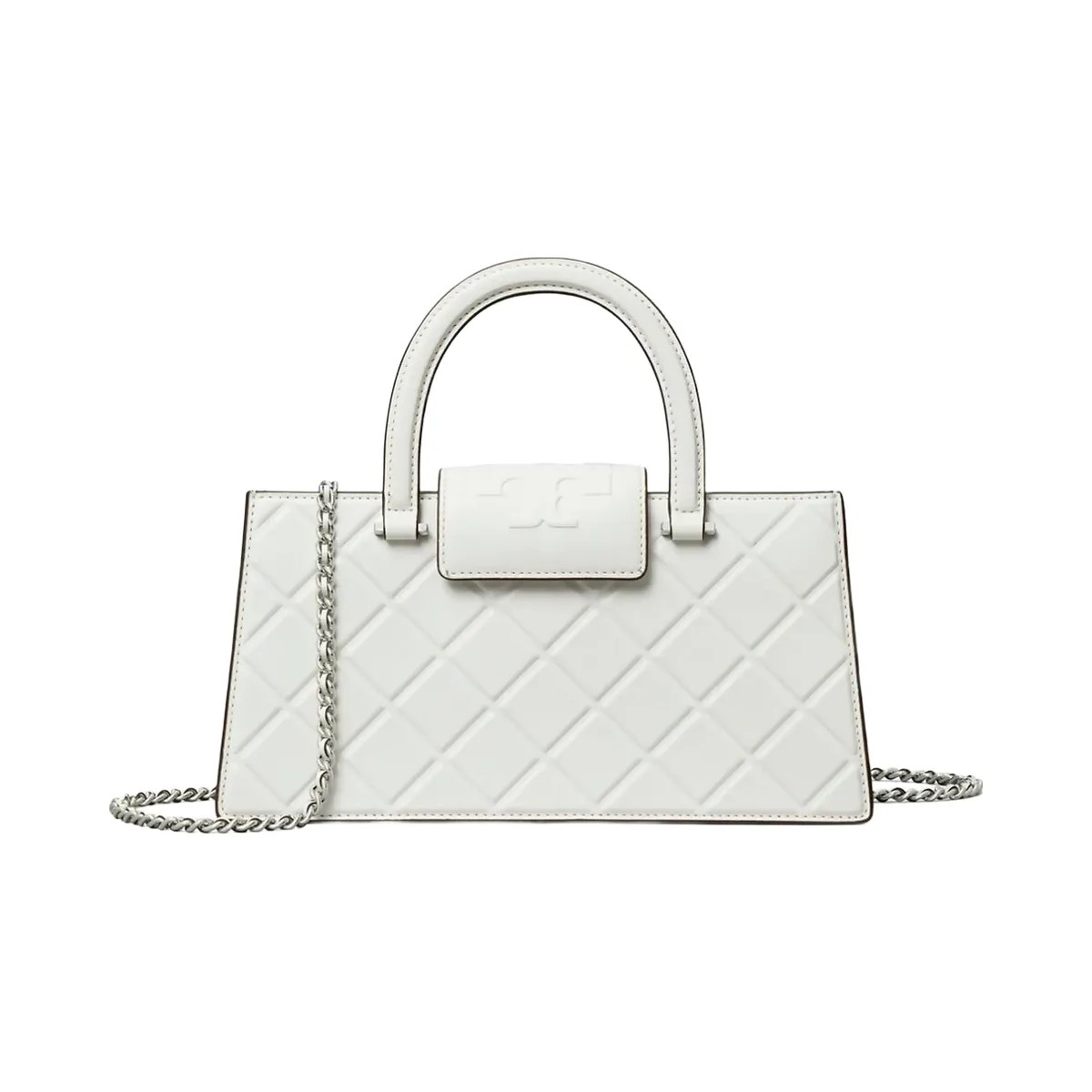 Tory Burch Fleming East-West Tote Blanc - HypeFly India View 4