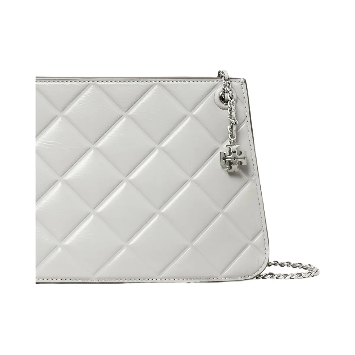 Tory Burch Fleming Pochette Gray - HypeFly India View 4