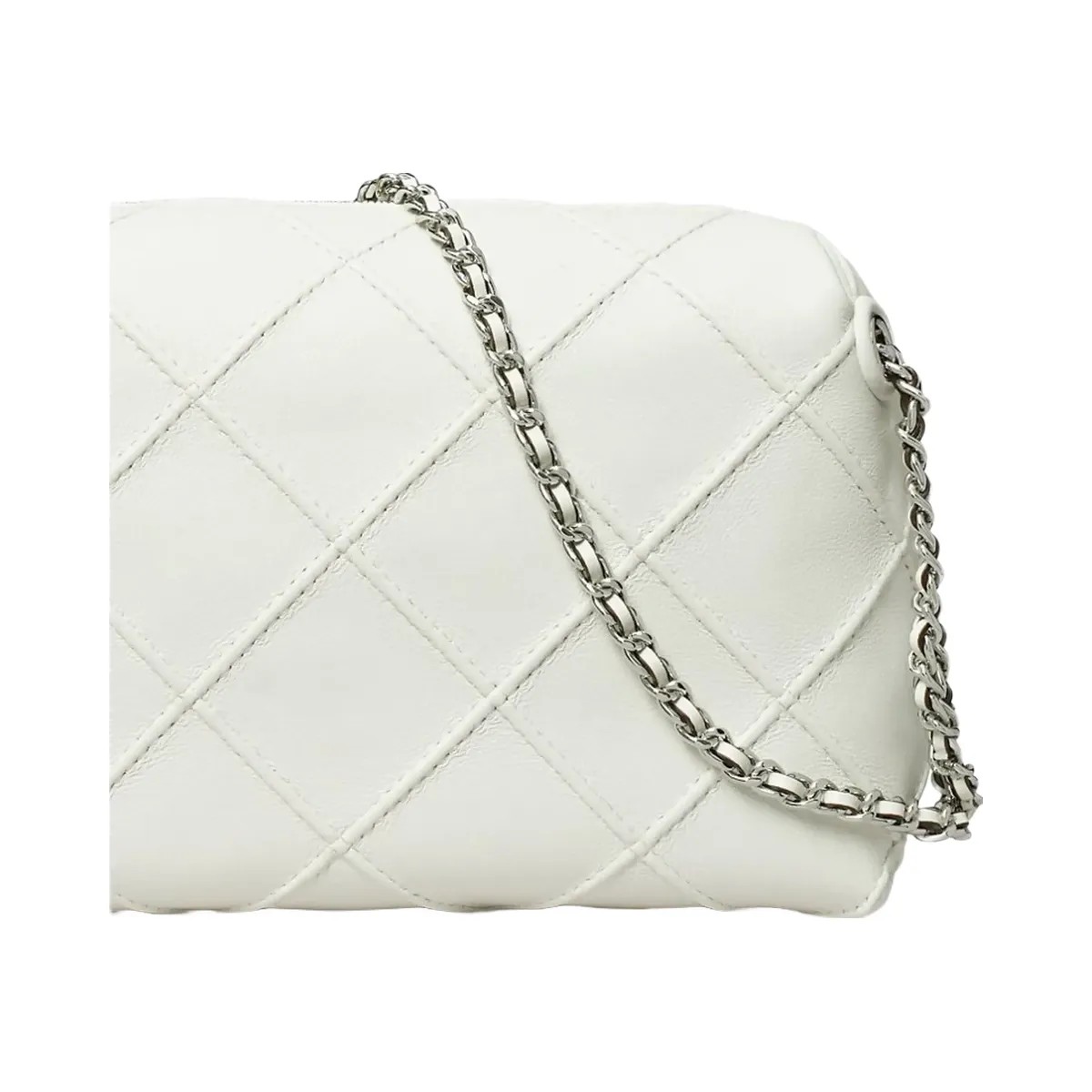 Tory Burch Fleming Soft Crossbody Bag Blanc - HypeFly India View 6