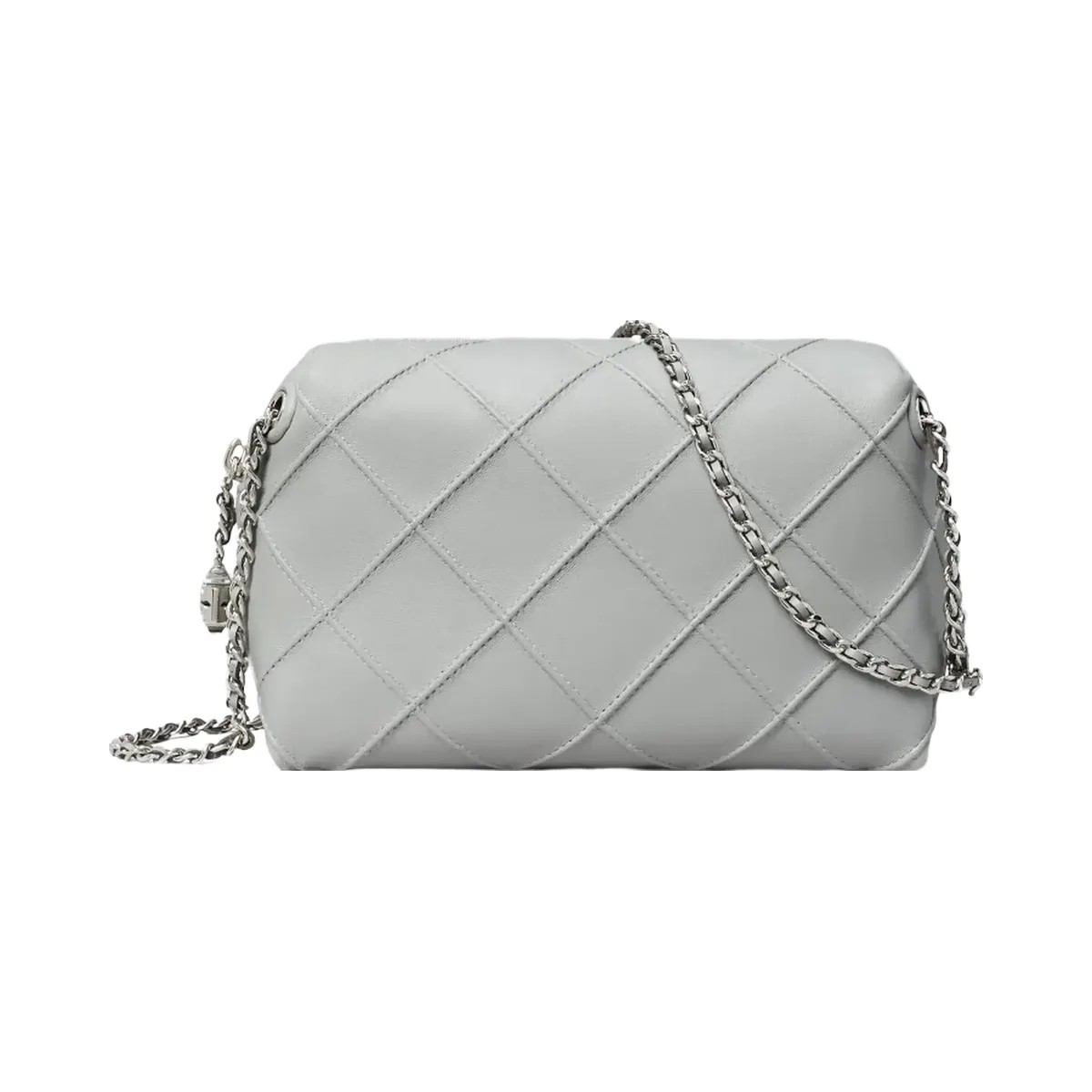 Tory Burch Fleming Soft Crossbody Bag Gray - HypeFly India View 4