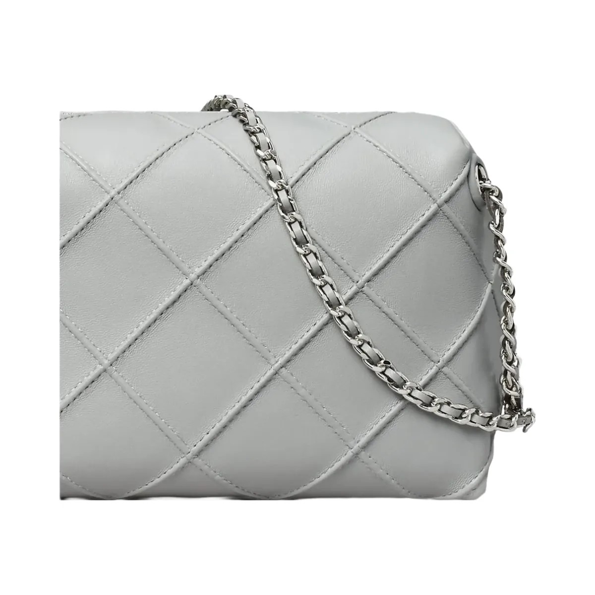 Tory Burch Fleming Soft Crossbody Bag Gray - HypeFly India View 5