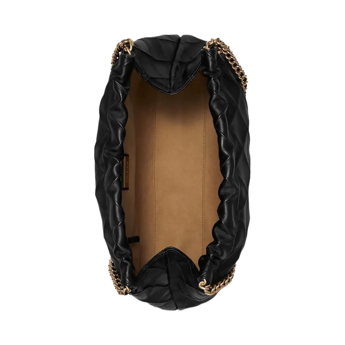 Tory Burch Fleming Soft Hobo Bag Black - HypeFly India View 5