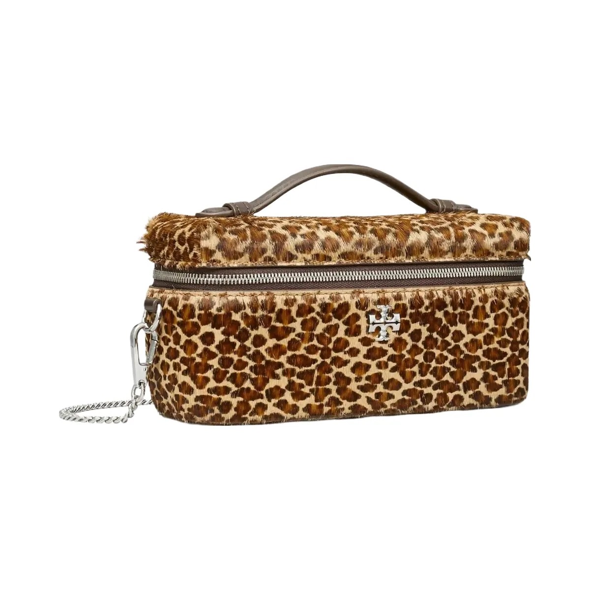 Tory Burch Kira Calf Hair Vanity Case Multi - HypeFly India View 3