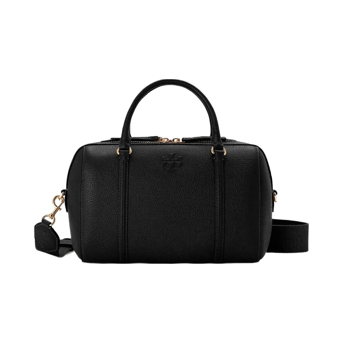 Tory Burch Leather Satchel Black - HypeFly India View 2