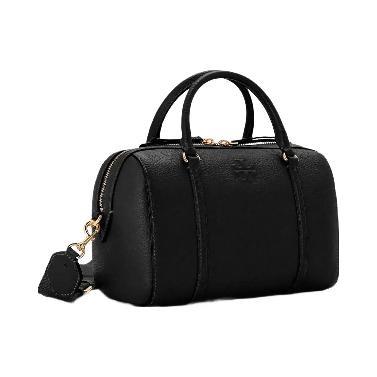 Tory Burch Leather Satchel Black - HypeFly India View 3