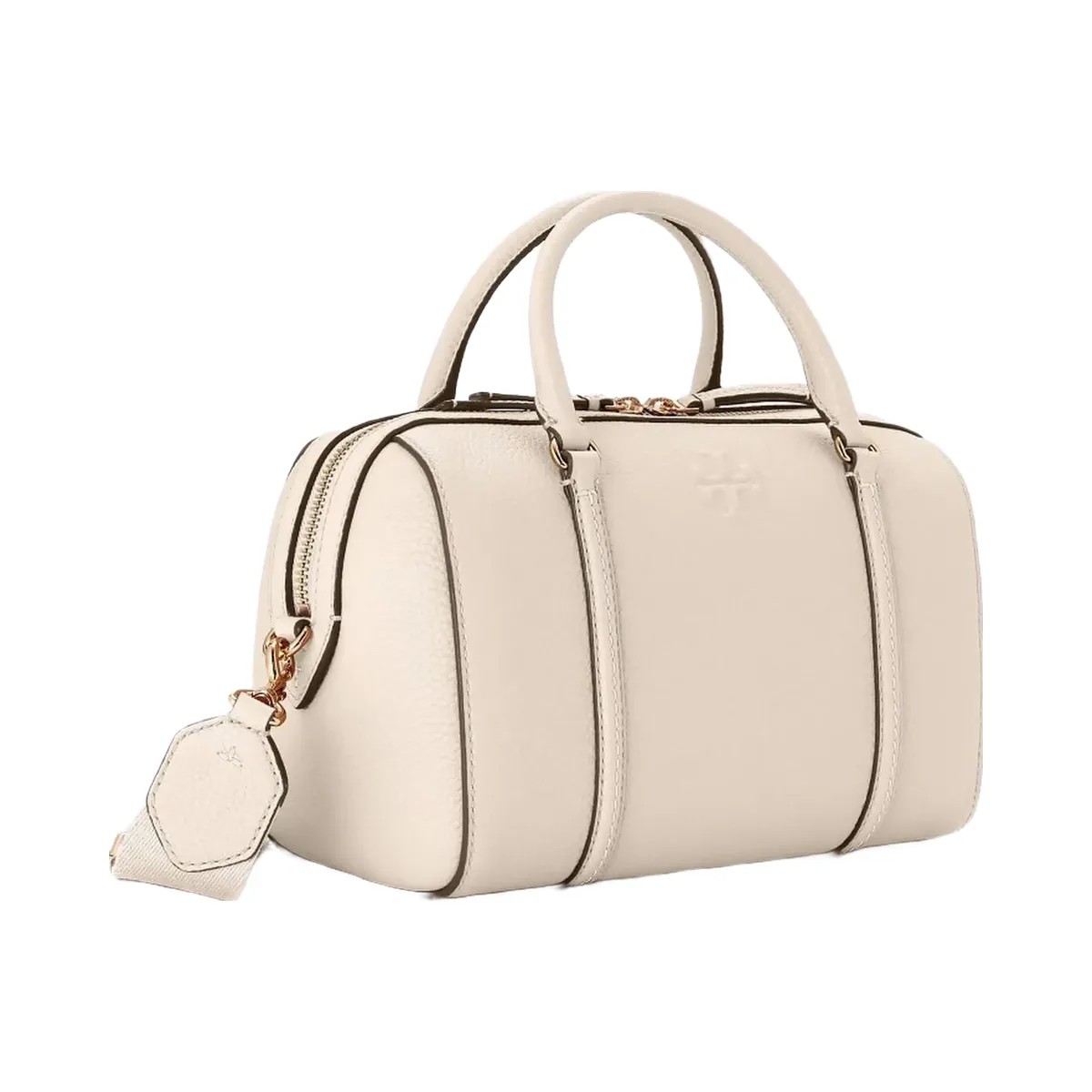 Tory Burch Leather Satchel NEW IVORY - HypeFly India View 3