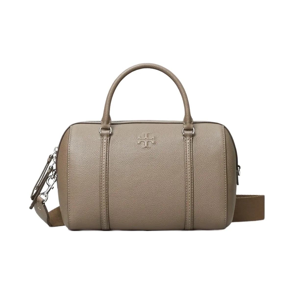 Tory Burch Leather Satchel Wild Mushroom - HypeFly India View 1