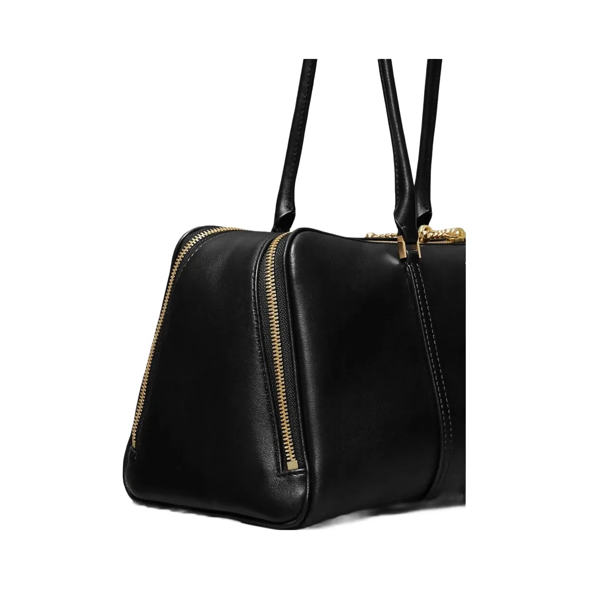 Tory Burch Marshmallow Satchel Black - HypeFly India View 1