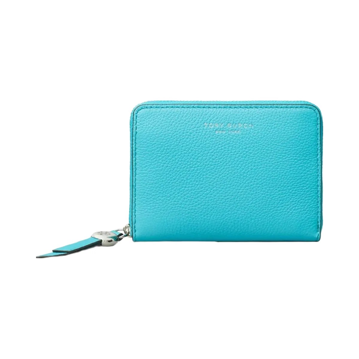 Tory Burch Medium Romy Wallet Soft Turquoise - HypeFly India View 1