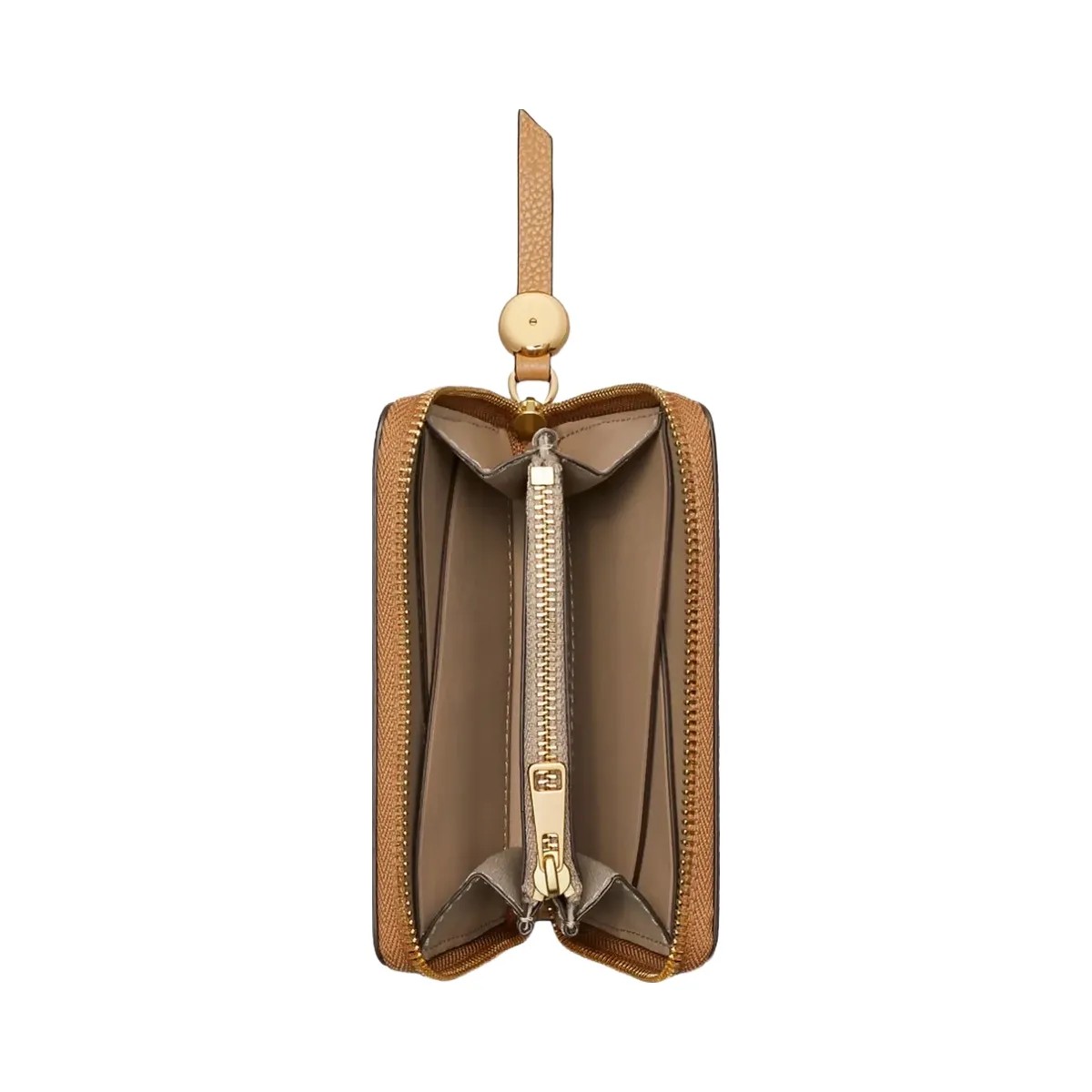 Tory Burch Medium Romy Wallet Tiramisu - HypeFly India View 2