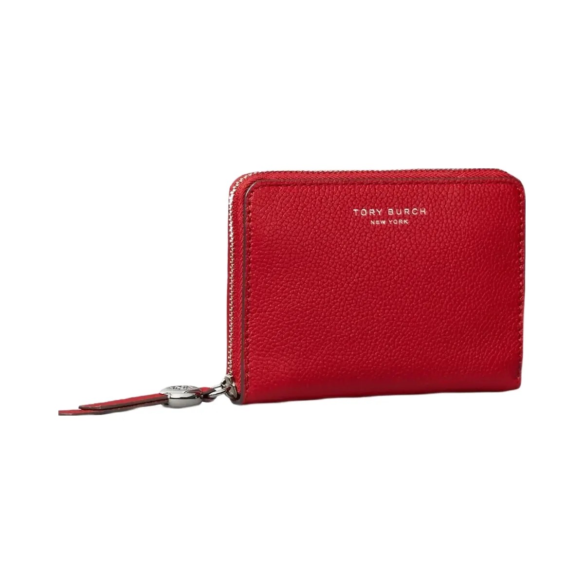 Tory Burch Medium Romy Wallet Tory Red - HypeFly India View 3