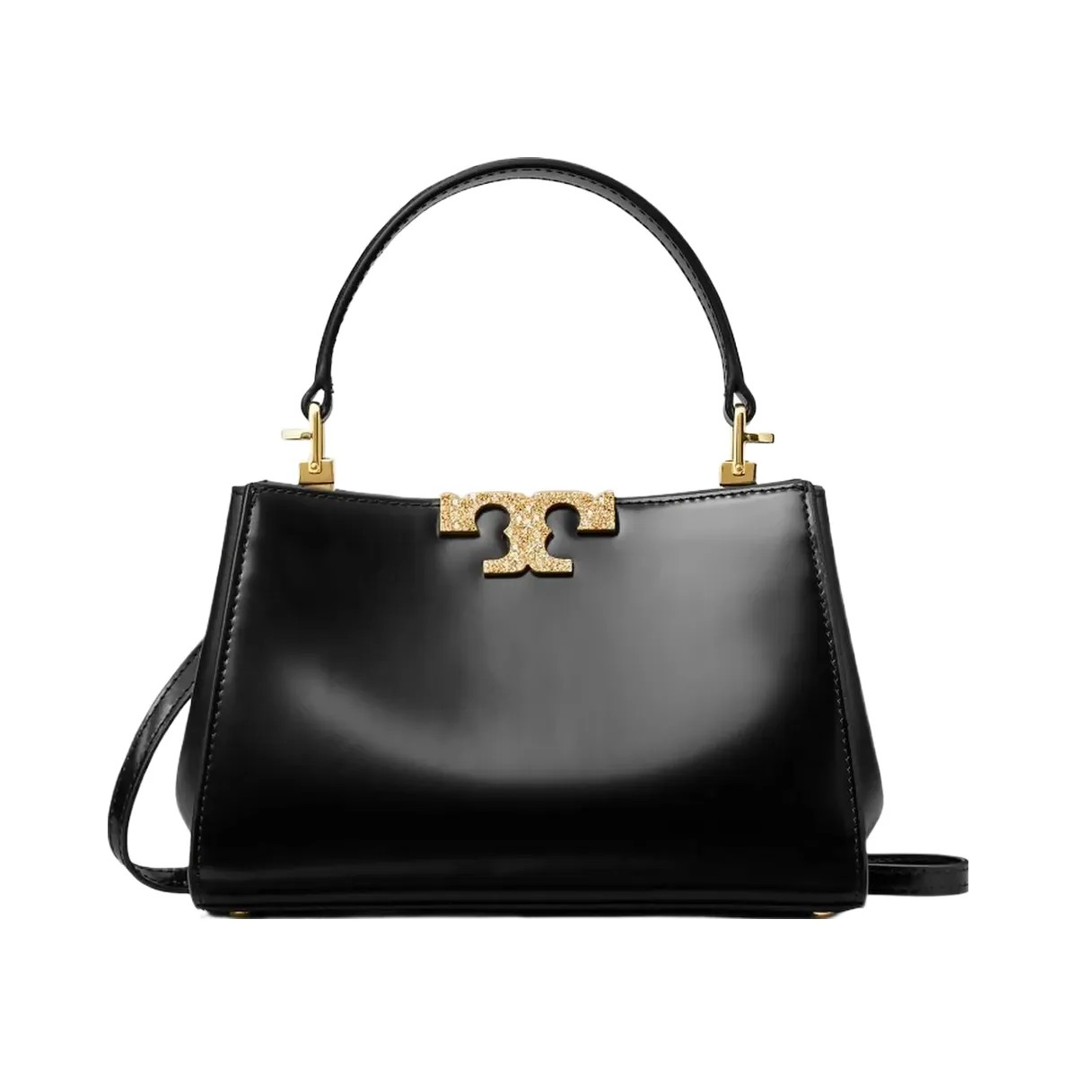 Tory Burch Mini Eleanor Pav Satchel Black - HypeFly India View 1