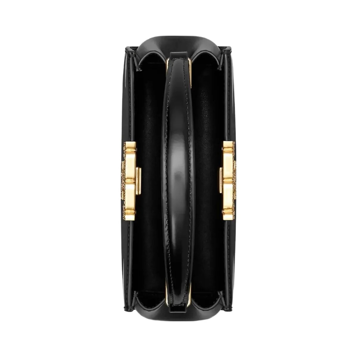 Tory Burch Mini Eleanor Pav Satchel Black - HypeFly India View 6