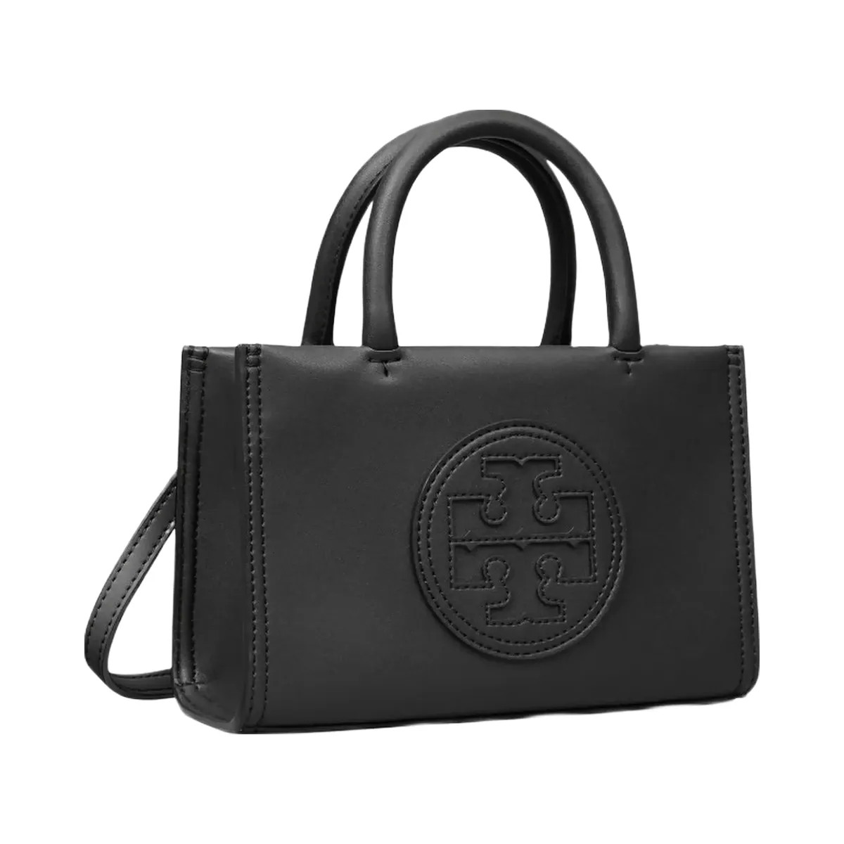 Tory Burch Mini Ella Bio Tote Black - HypeFly India View 3