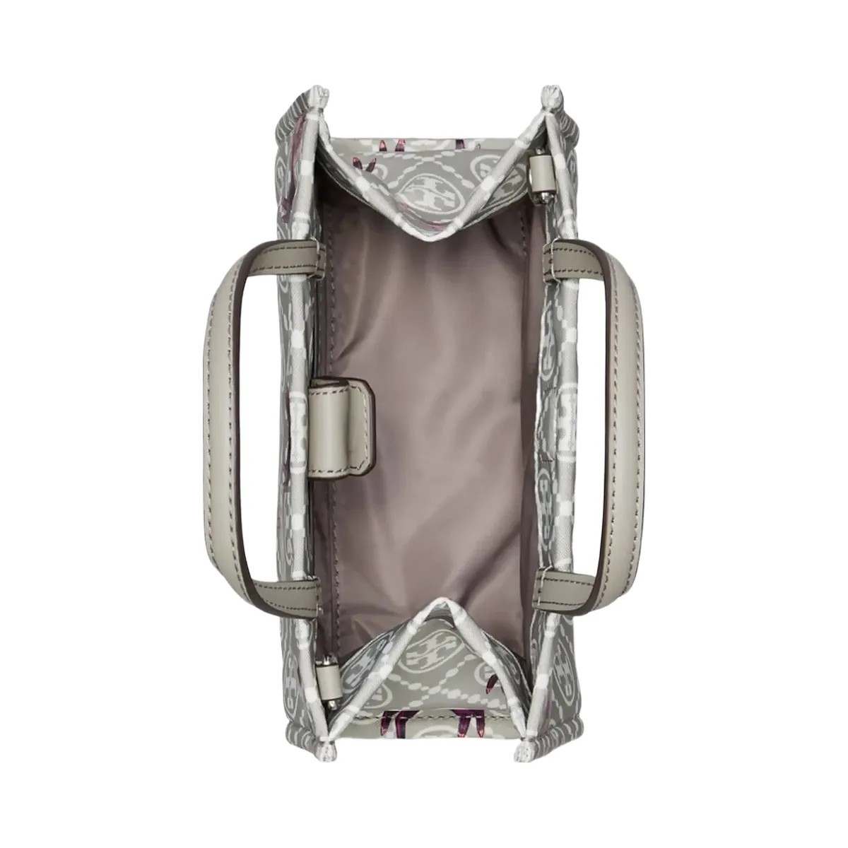 Tory Burch Mini Ella Horse Tote Gray / Magenta - HypeFly India View 5