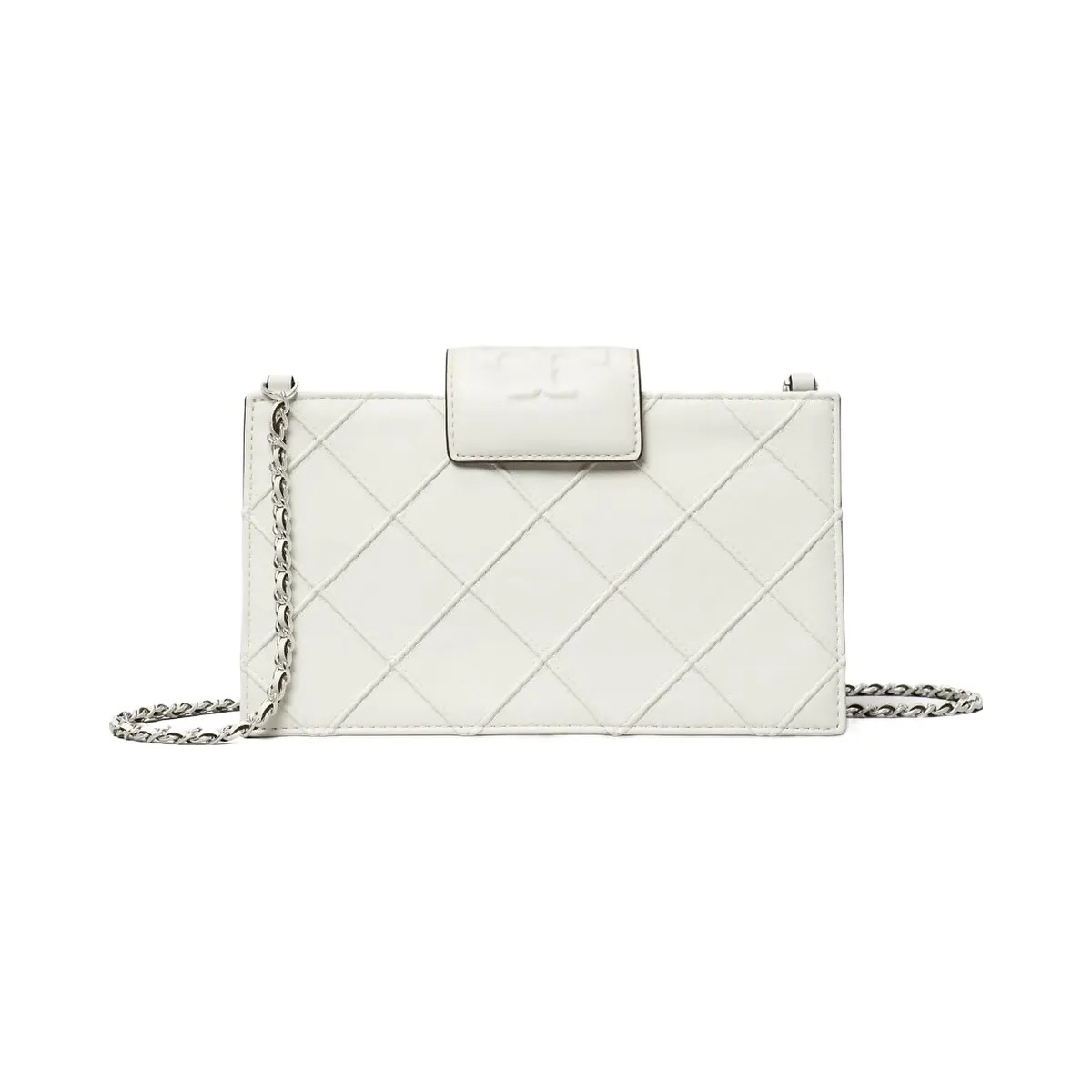 Tory Burch Mini Fleming Crossbody Blanc - HypeFly India View 1