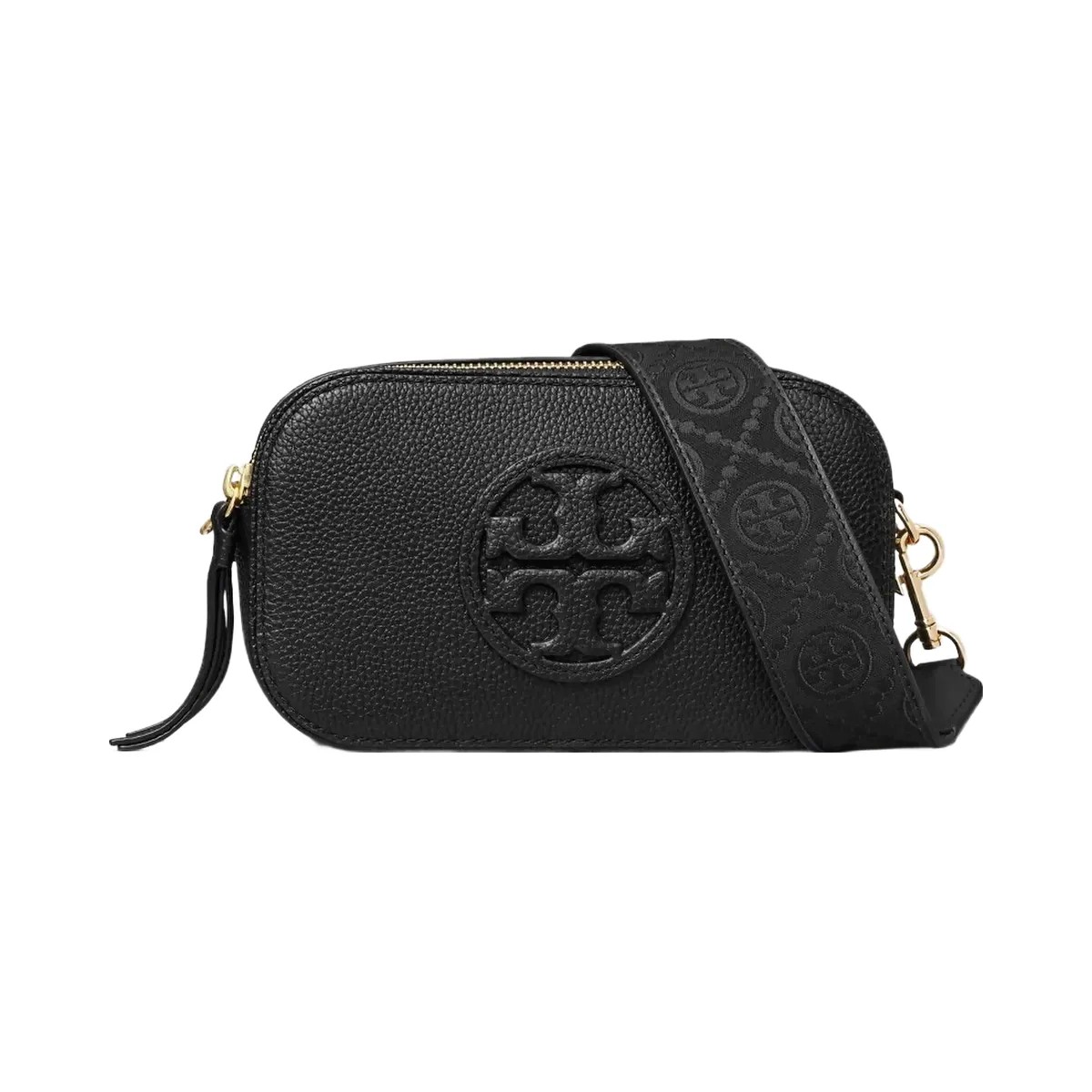 Tory Burch Mini Miller Crossbody Bag Black - HypeFly India View 1