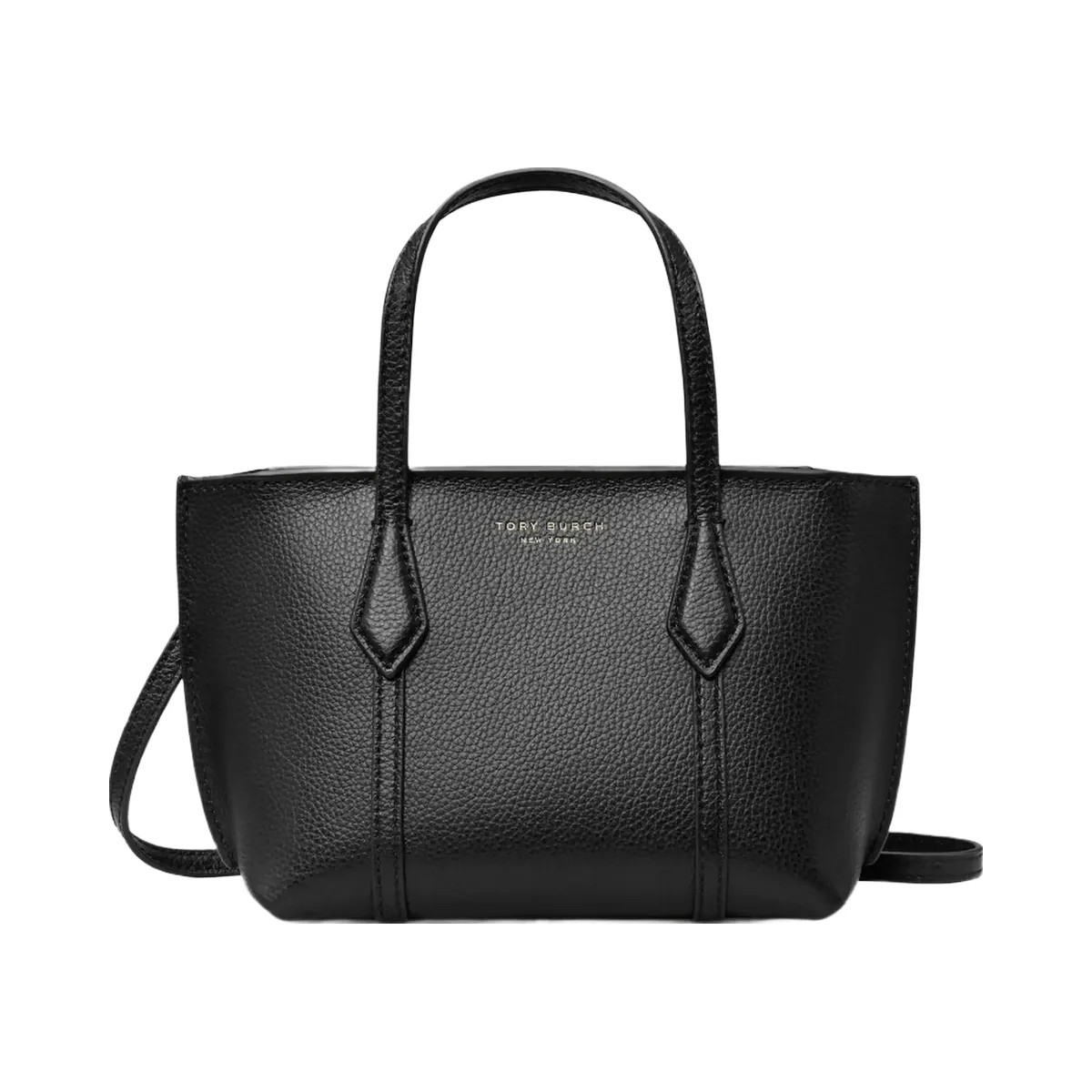 Tory Burch Mini Perry Tote Black - HypeFly India View 1