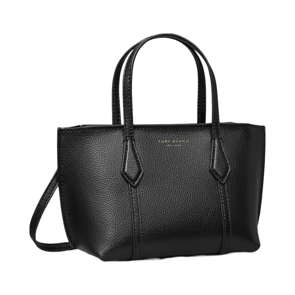 Tory Burch Mini Perry Tote Black - HypeFly India View 3