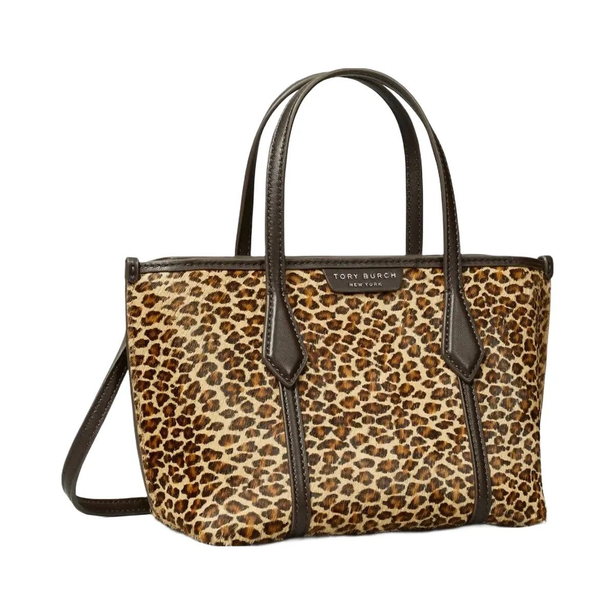 Tory Burch Perry Leopard Mini Tote Multi - HypeFly India View 3