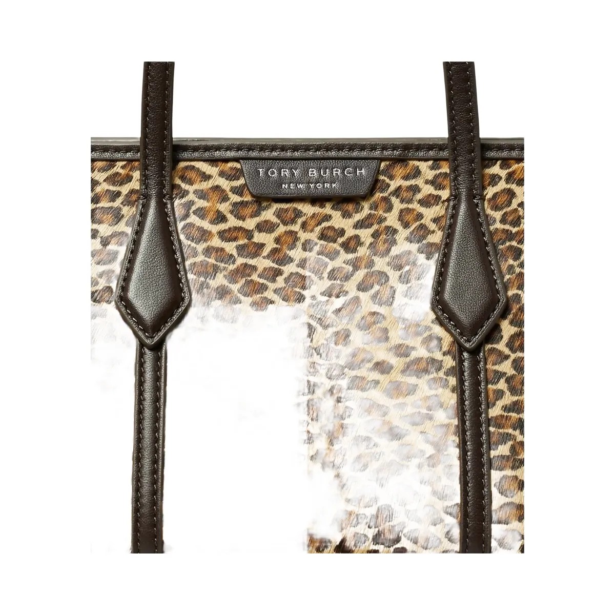 Tory Burch Perry Leopard Mini Tote Multi - HypeFly India View 4