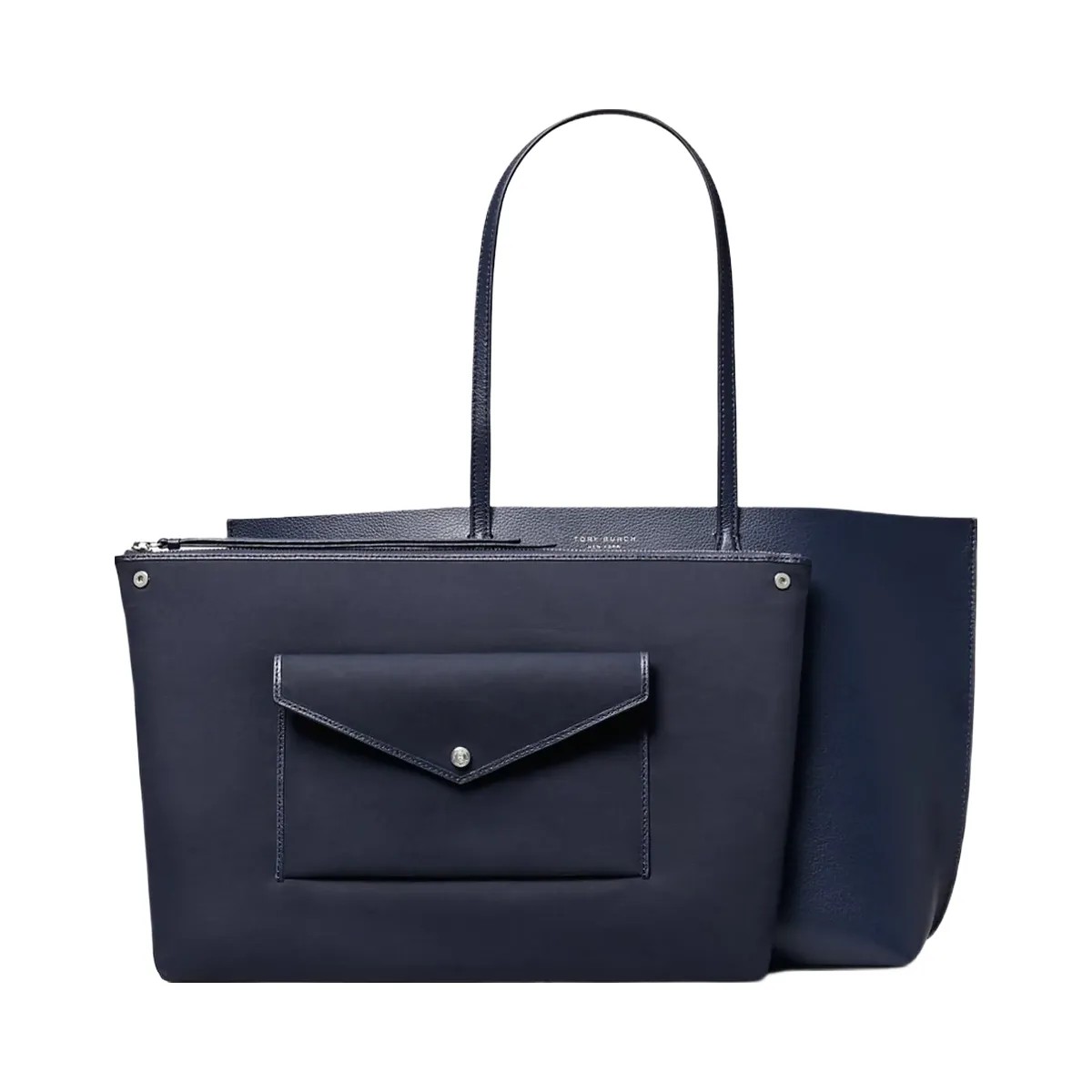 Tory Burch Perry Tote Dark Sky - HypeFly India View 1