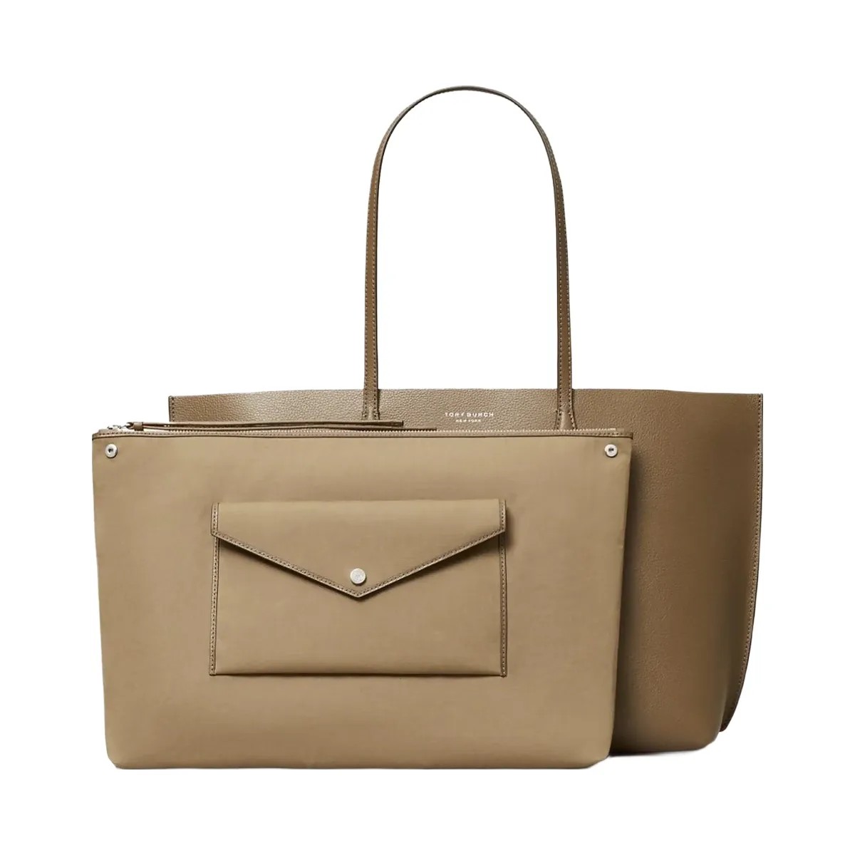 Tory Burch Perry Tote Wild Mushroom - HypeFly India View 1