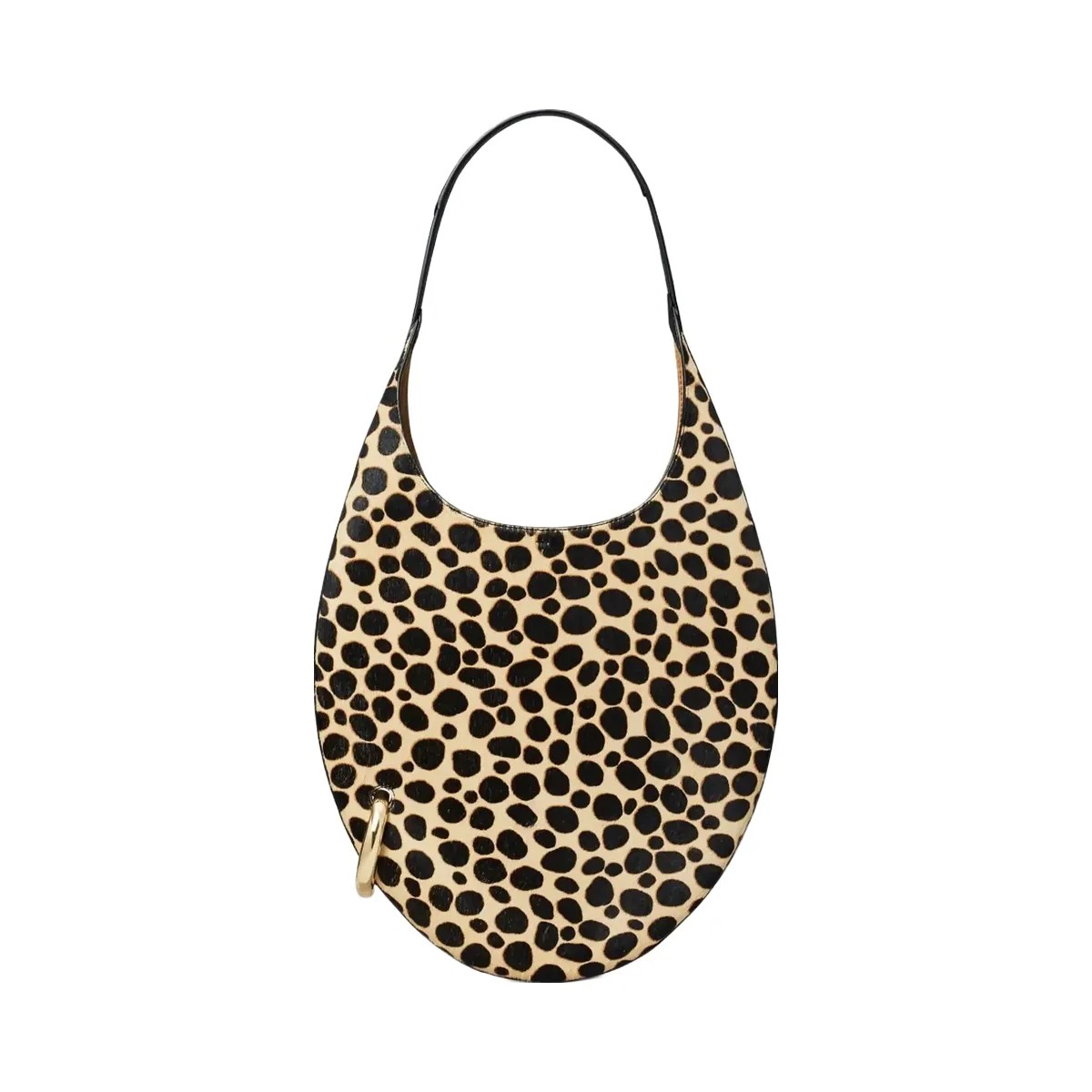 Tory Burch Pierced Calf Hair Handbag Multi - HypeFly India View 1