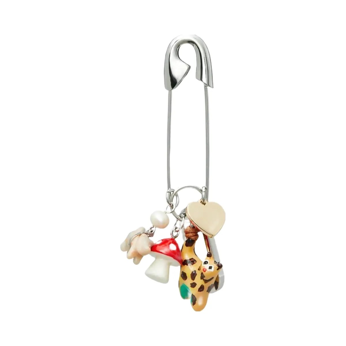 Tory Burch Piggie Bag Charm Multi - HypeFly India View 1