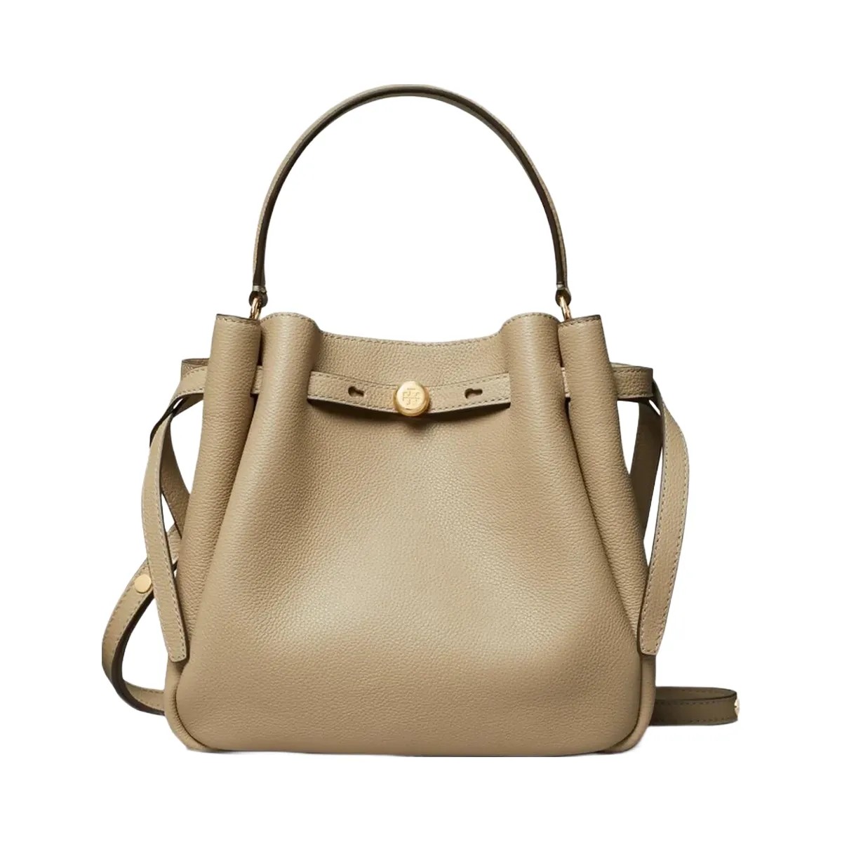 Tory Burch Romy Bucket Bag Soft Cement - HypeFly India View 4
