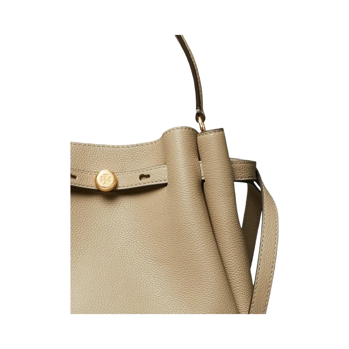 Tory Burch Romy Bucket Bag Soft Cement - HypeFly India View 5