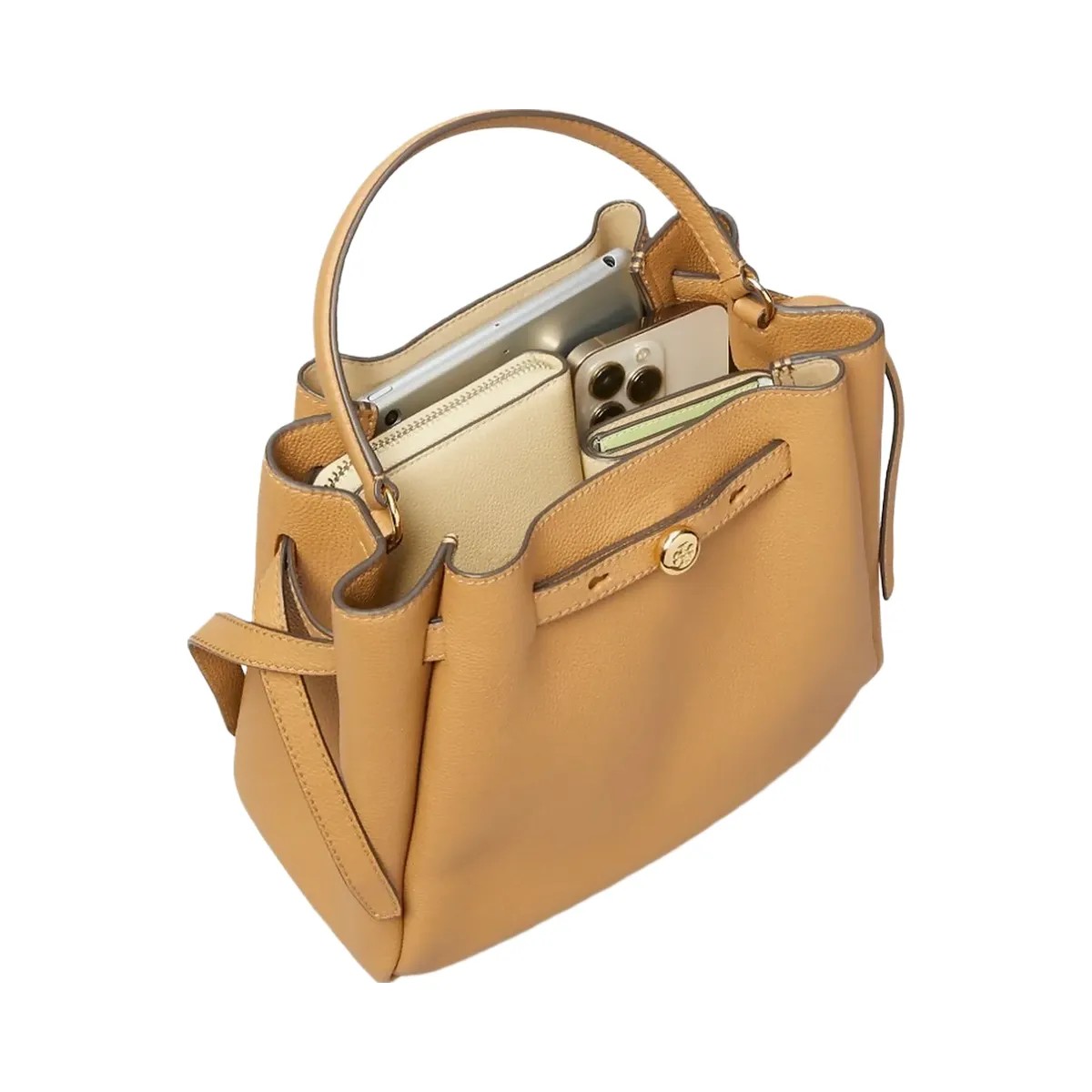 Tory Burch Romy Bucket Bag Tiramisu - HypeFly India View 4