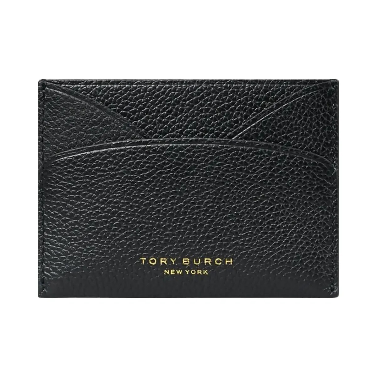 Tory Burch Romy Flat Card Case Black - HypeFly India View 1