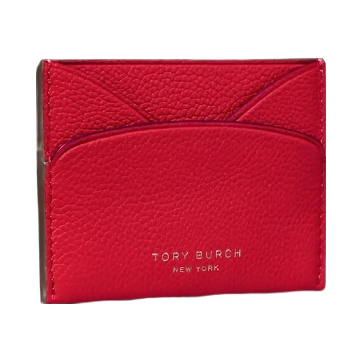 Tory Burch Romy Flat Card Case Tory Red - HypeFly India View 3
