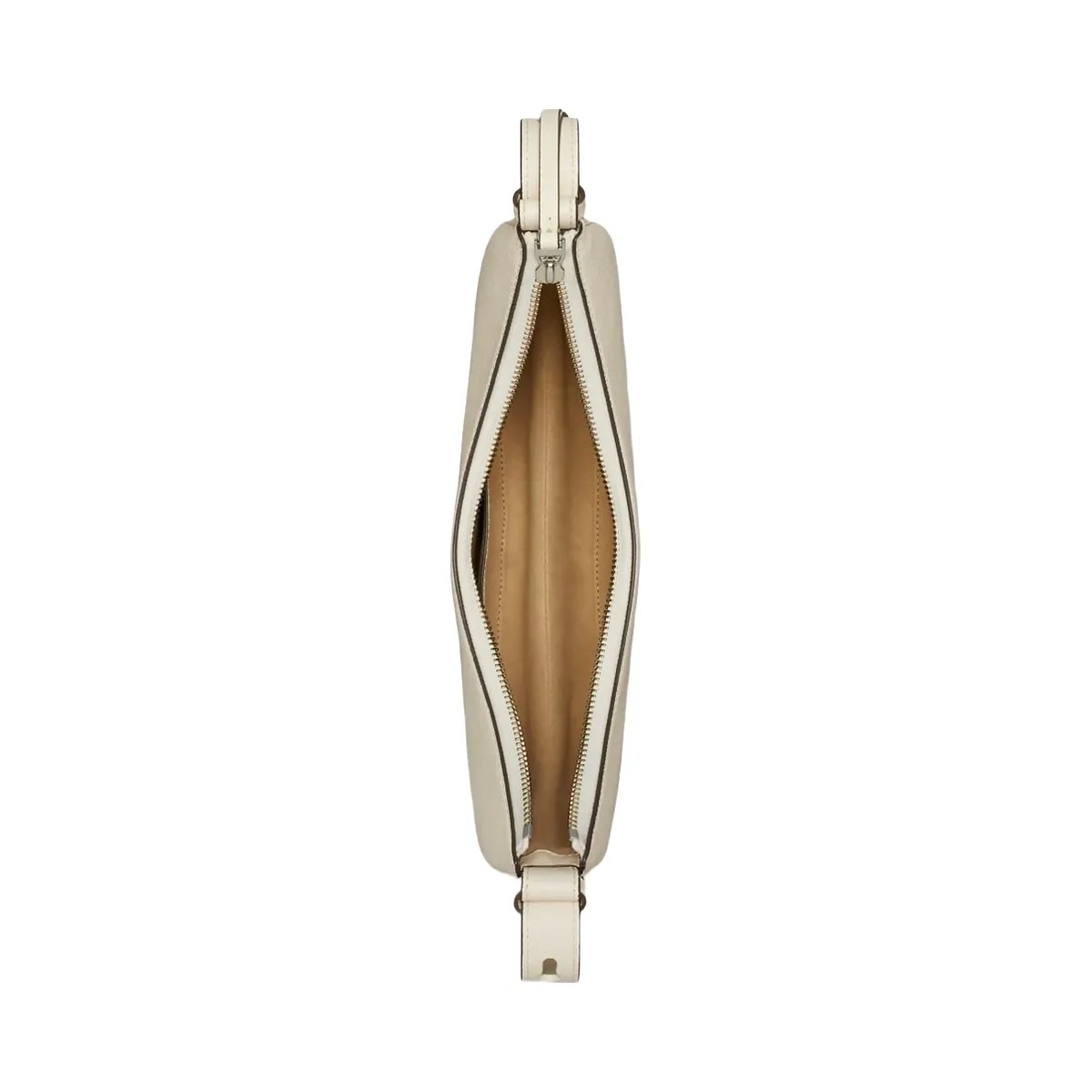 Tory Burch Romy Half Moon Bag Light Cream - HypeFly India View 6