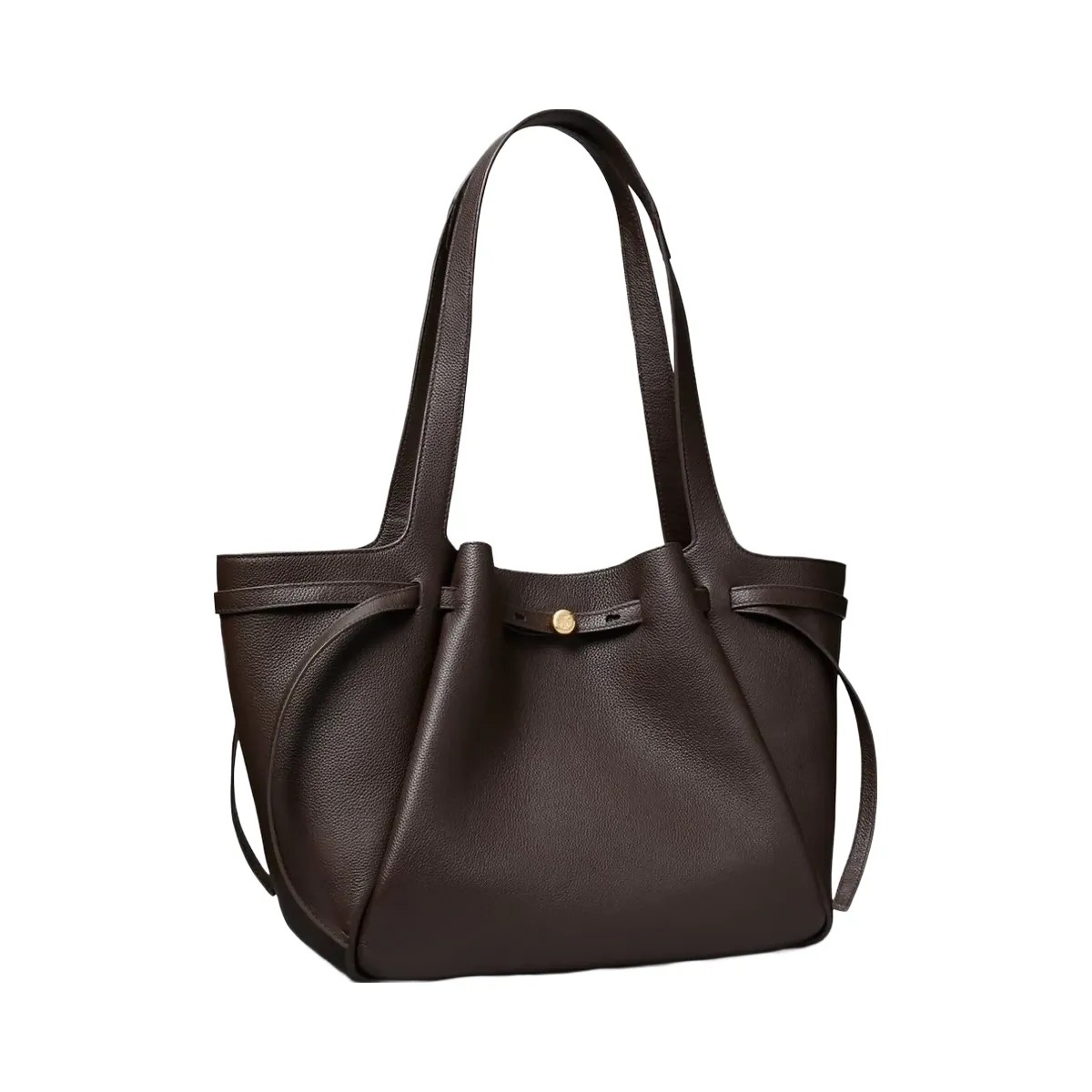 Tory Burch Romy Tote Deep Brown - HypeFly India View 3