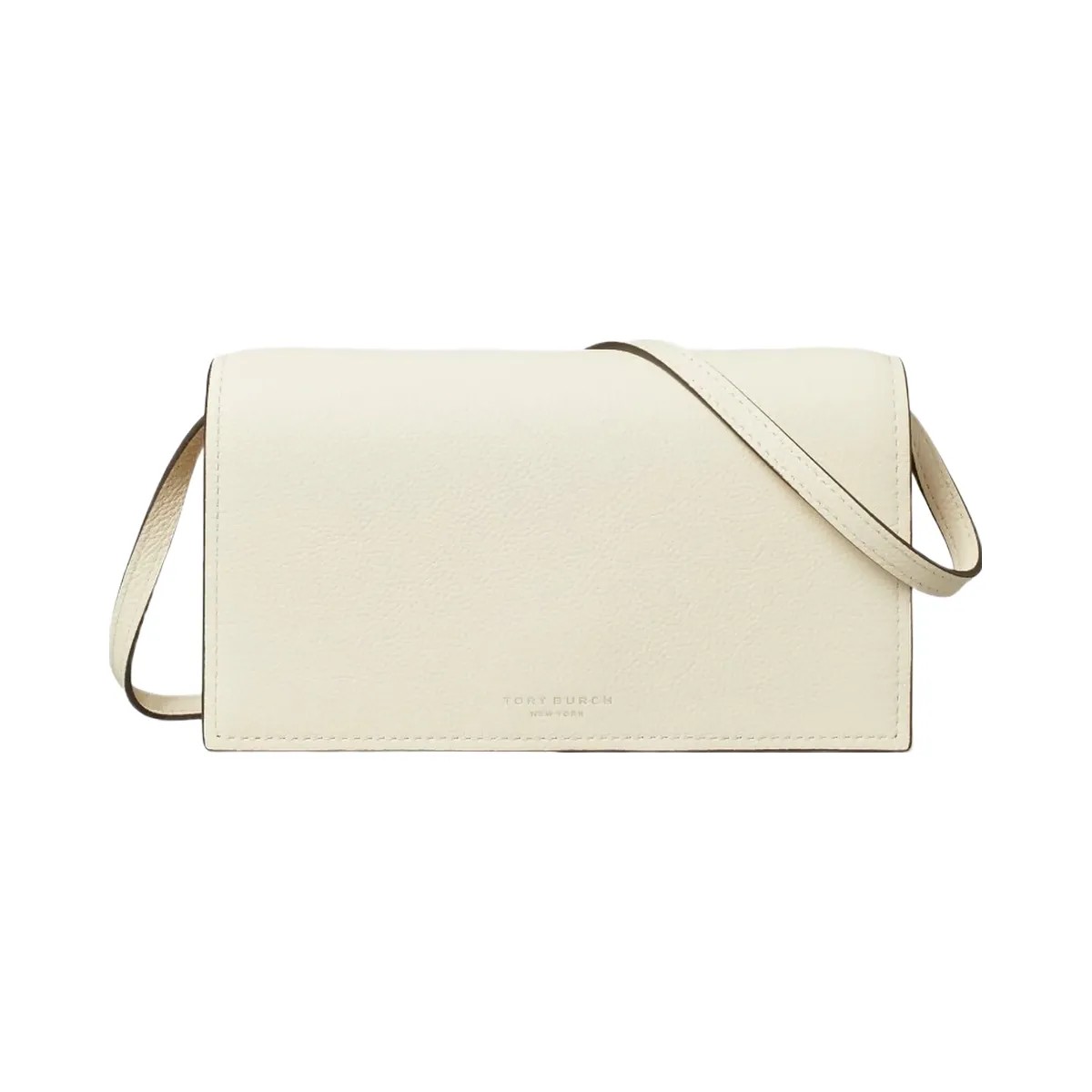 Tory Burch Romy Wallet Crossbody Light Cream - HypeFly India View 1