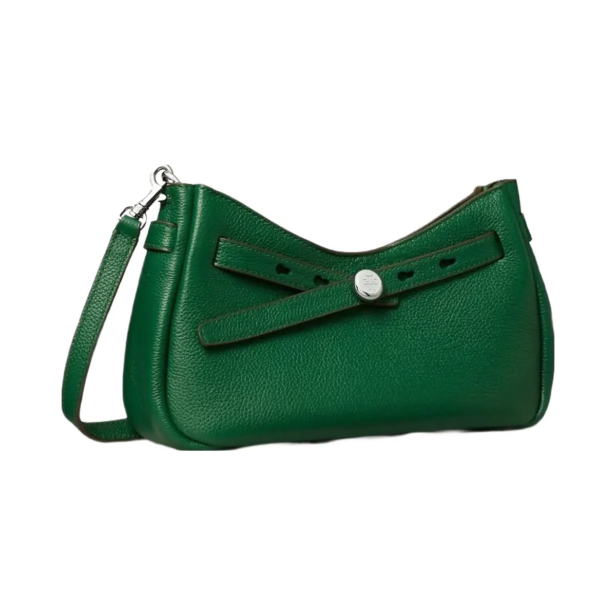 Tory Burch Romy Zip Top Crossbody Dark Kale - HypeFly India View 4