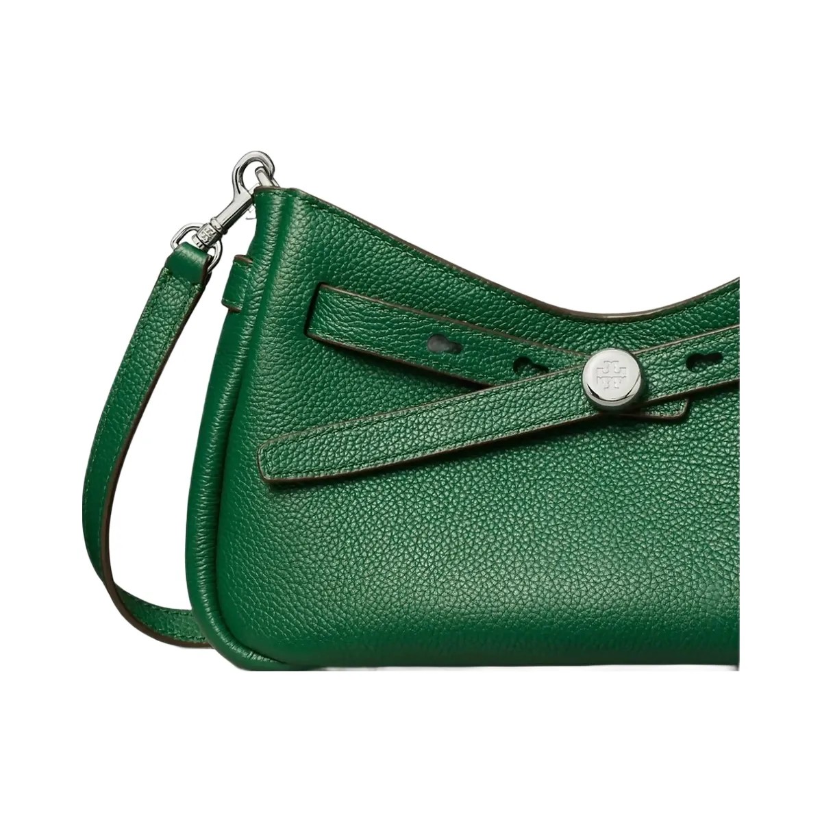 Tory Burch Romy Zip Top Crossbody Dark Kale - HypeFly India View 5