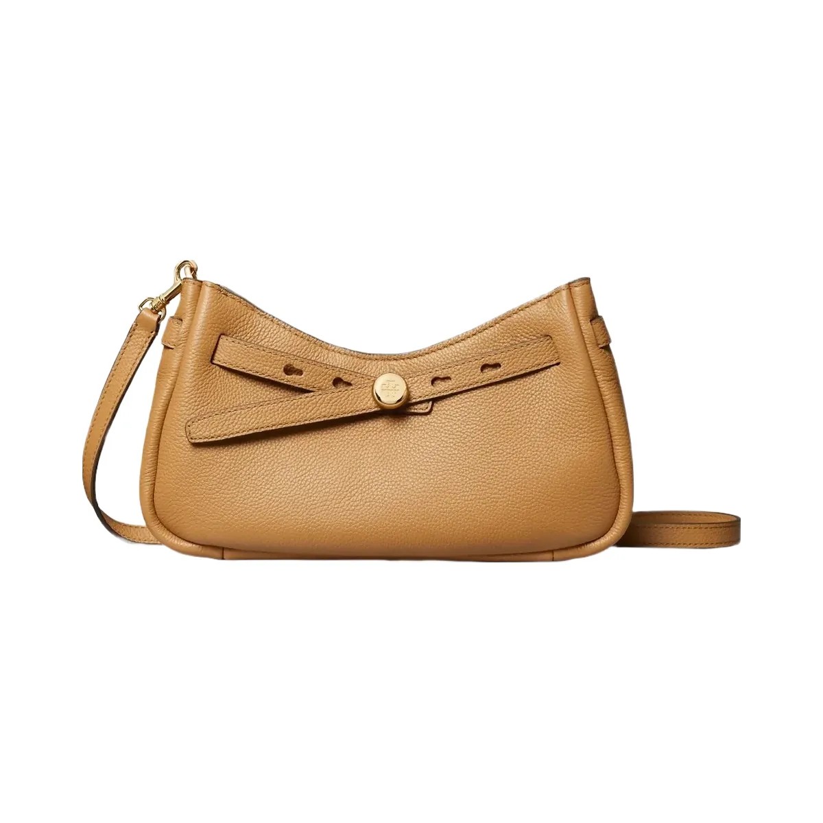 Tory Burch Romy Zip Top Crossbody Tiramisu - HypeFly India View 1