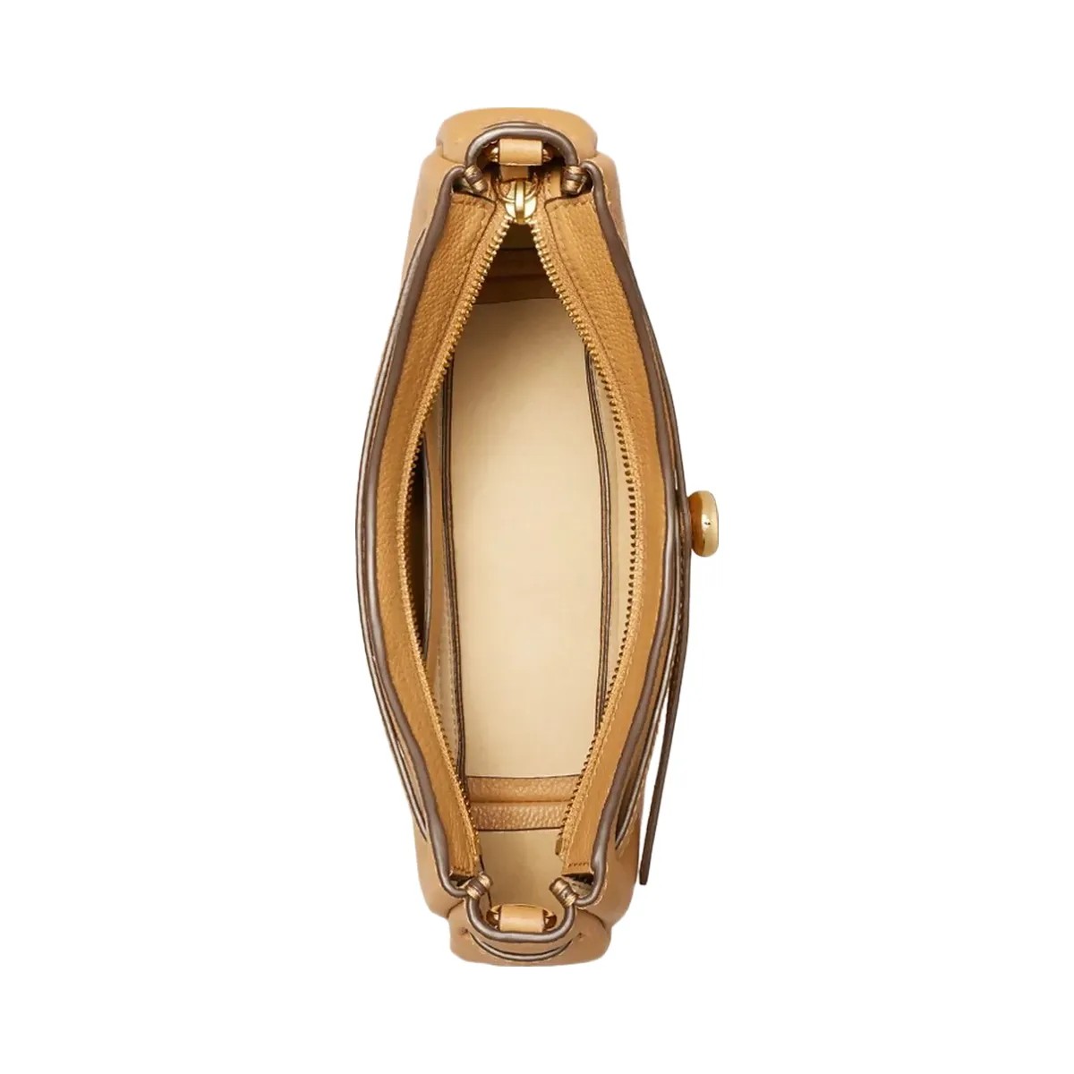 Tory Burch Romy Zip Top Crossbody Tiramisu - HypeFly India View 6