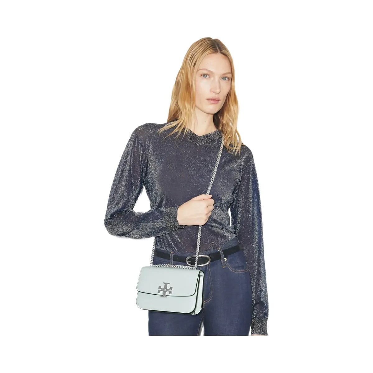 Tory Burch Small Eleanor Bag Celestine - HypeFly India View 4