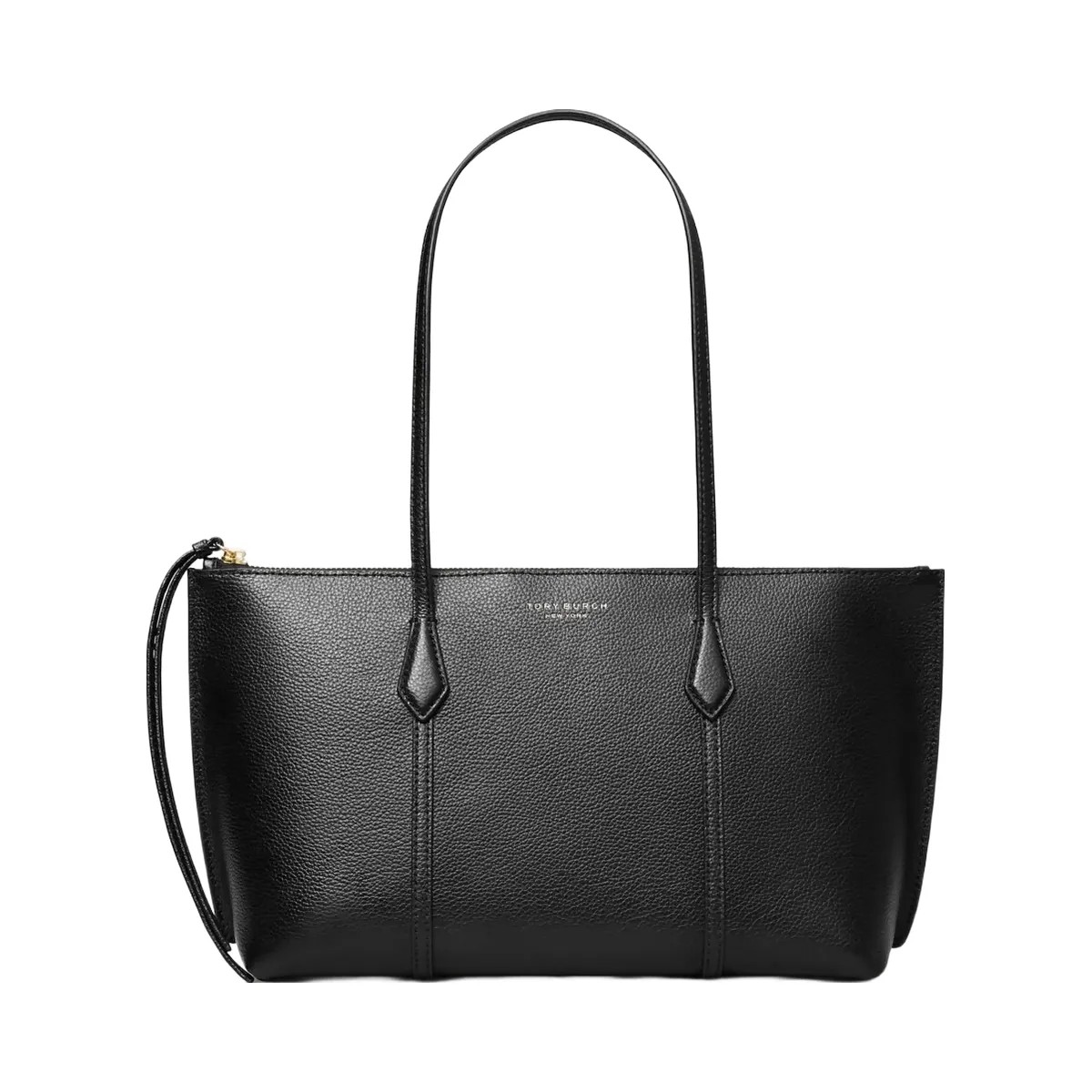Tory Burch Small Perry Zip Tote Black - HypeFly India View 1