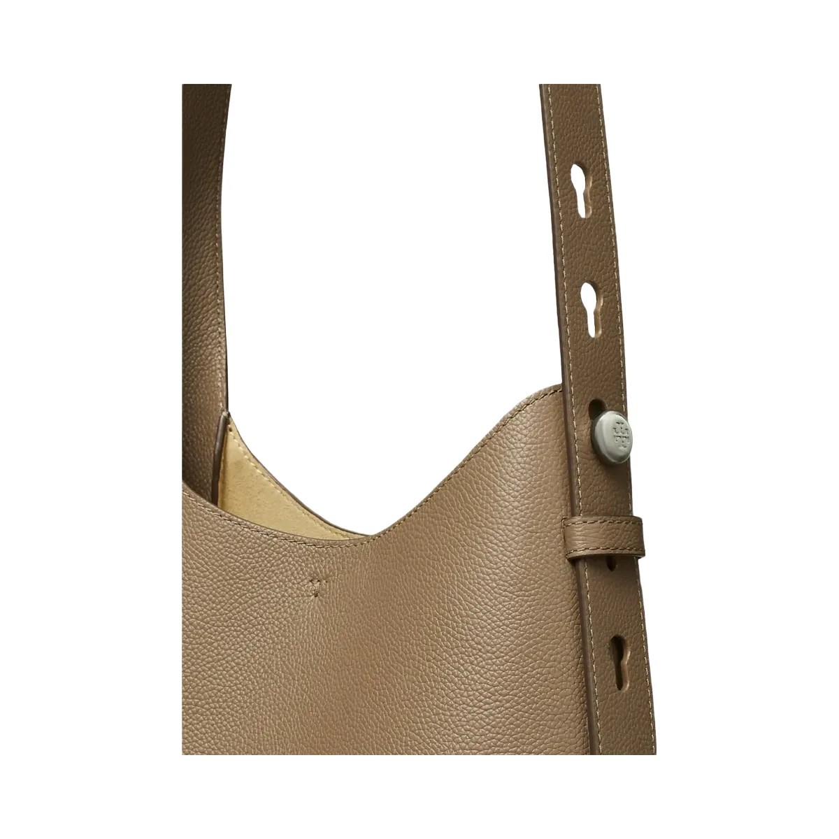 Tory Burch Small Romy Hobo Bag Wild Mushroom - HypeFly India View 5