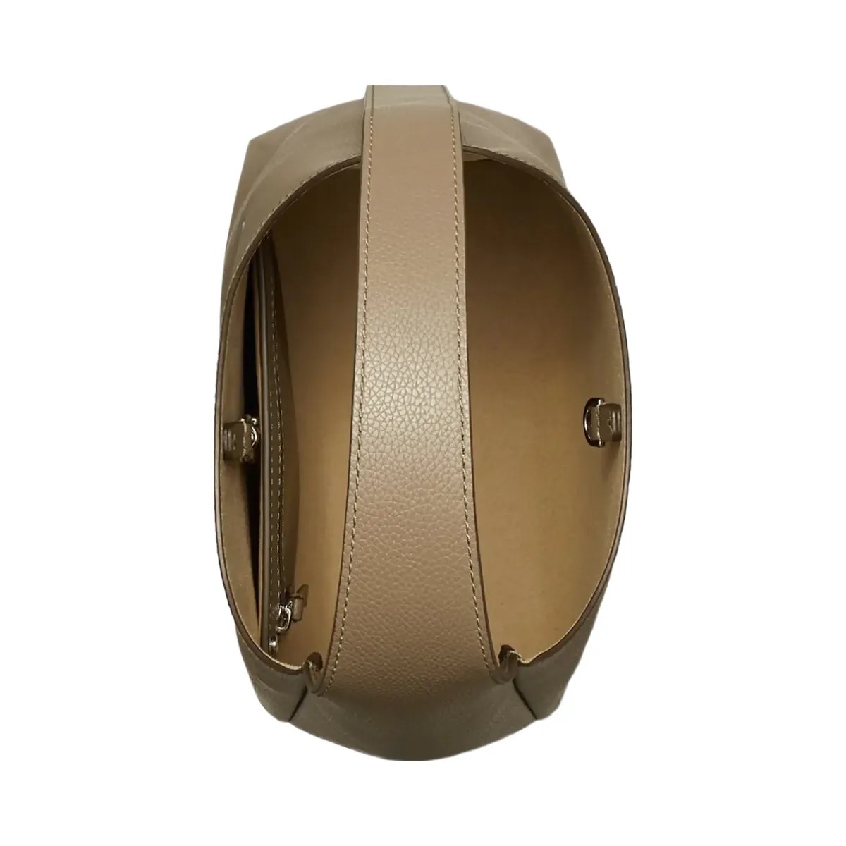 Tory Burch Small Romy Hobo Bag Wild Mushroom - HypeFly India View 6