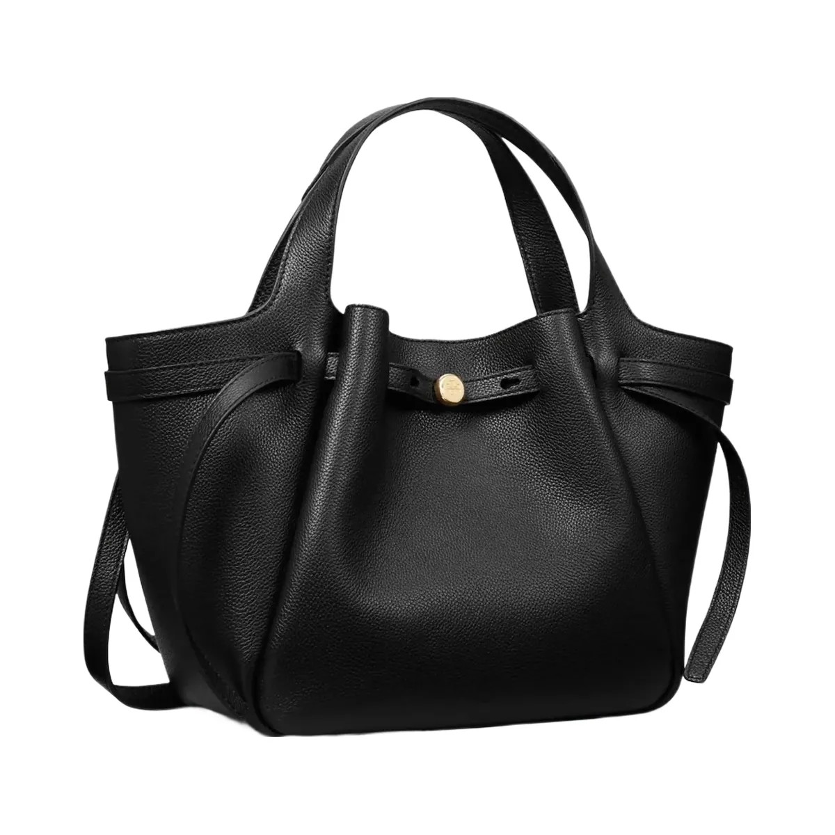 Tory Burch Small Romy Tote Black - HypeFly India View 3