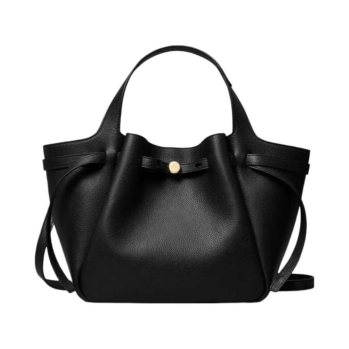 Tory Burch Small Romy Tote Black - HypeFly India View 5
